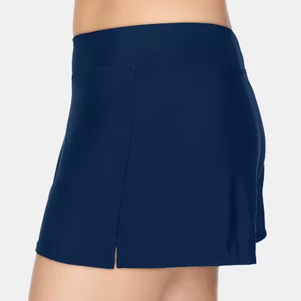 Swim Solutions Dark Navy Blue Thigh Minimizer Swimmin… Gem